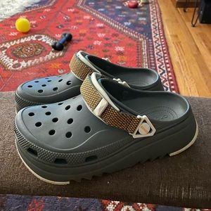 Crocs hiker Xscape clogs. W size 9 but fit like 10. Excellent condition.
